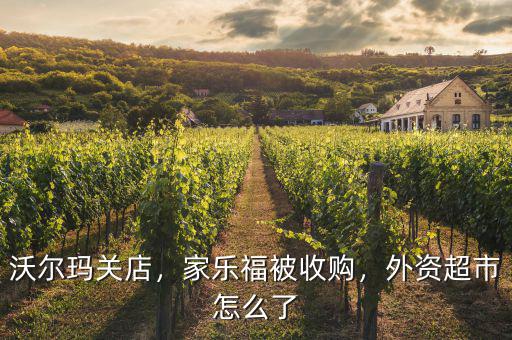 沃爾瑪關店，家樂福被收購，外資超市怎么了