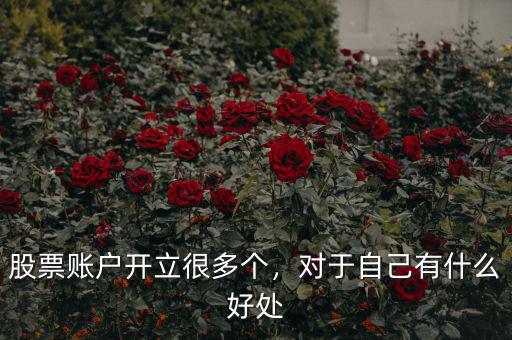 股票賬戶開立很多個，對于自己有什么好處