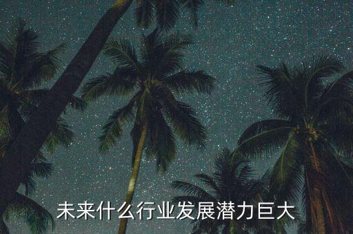 未來什么行業,中國未來什么行業最好