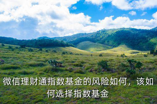 微信理財通買指數基金怎么想,微信理財通指數基金怎么樣