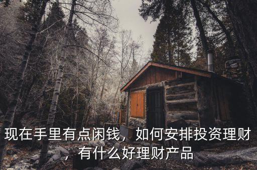 現在投資理財什么好,如何安排投資理財