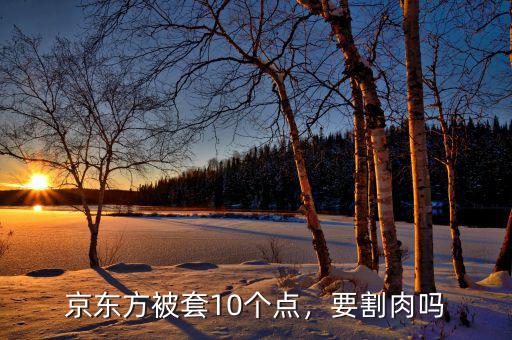 京東方被套10個點，要割肉嗎