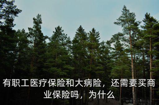有醫保為什么要買商業保險,為什么要買商業保險