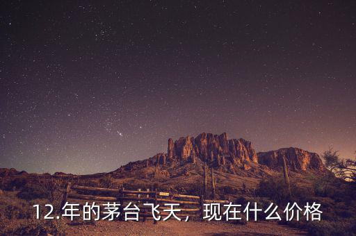 12.年的茅臺飛天，現在什么價格