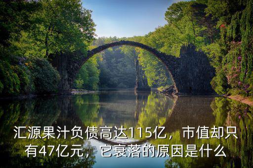 匯源果汁負債高達115億，市值卻只有47億元，它衰落的原因是什么