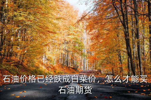 石油期貨怎么買,石油期貨怎么可以成為負數