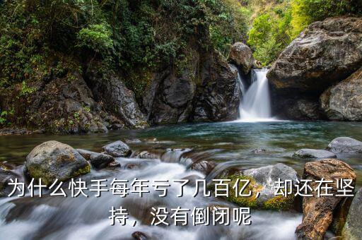 為什么快手每年虧了幾百億，卻還在堅持，沒有倒閉呢