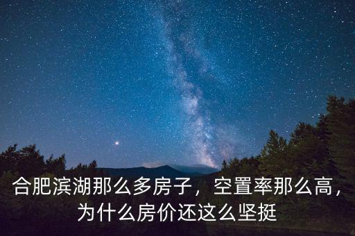合肥濱湖那么多房子，空置率那么高，為什么房價還這么堅挺