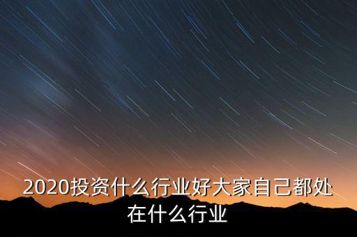 博元投資屬于什么行業,2020投資什么行業好
