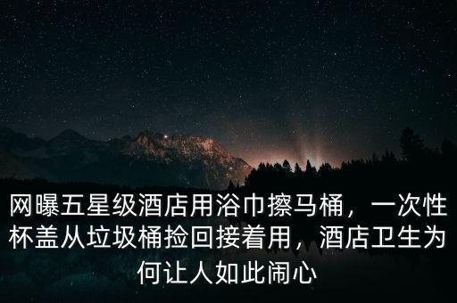 如家酒店用毛巾差馬桶酒店怎么說,網曝五星級酒店用浴巾擦馬桶
