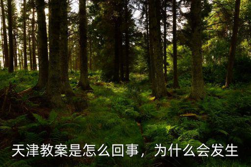 天津爆炸為什么會失聯,天津教案是怎么回事