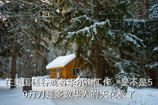 在美國硅谷或者華爾街工作，是不是50萬刀是多數華人的天花板了