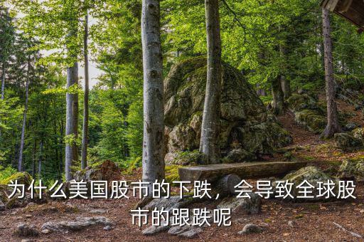 為什么美國股市的下跌，會導致全球股市的跟跌呢