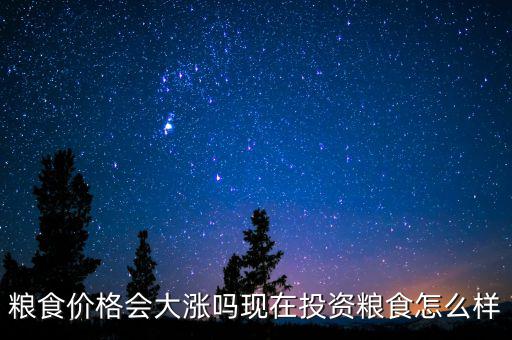 糧食價格會大漲嗎現在投資糧食怎么樣