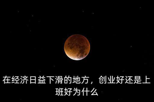 2015經濟下滑適合什么創業,在經濟日益下滑的地方