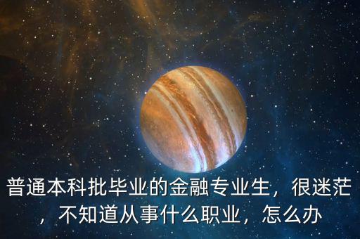 金融專業的都去做什么了,金融專業的本科畢業生