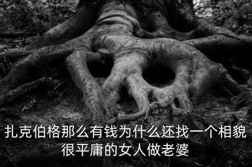 扎克伯格為什么節儉,感覺扎克伯格很可怕