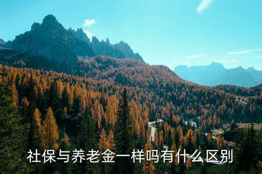 養老金有什么,養老金和退休金有什么區別