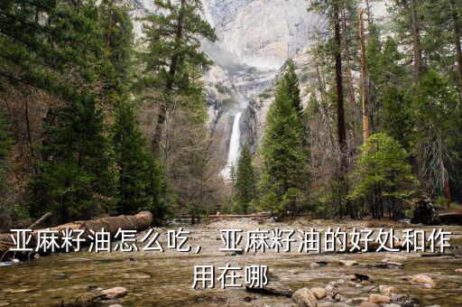 愛度亞麻籽油怎么吃,亞麻籽油怎么吃才能獲取營養