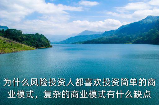 風險投資人是什么,復雜的商業模式有什么缺點