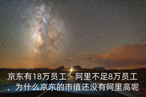 京東有18萬員工，阿里不足8萬員工，為什么京東的市值還沒有阿里高呢