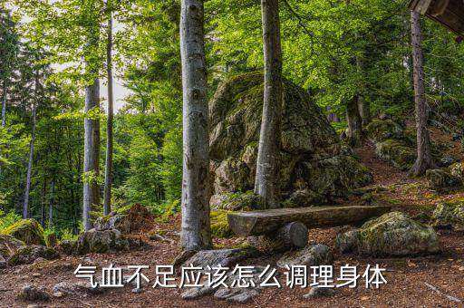 氣血不足應該怎么調理身體