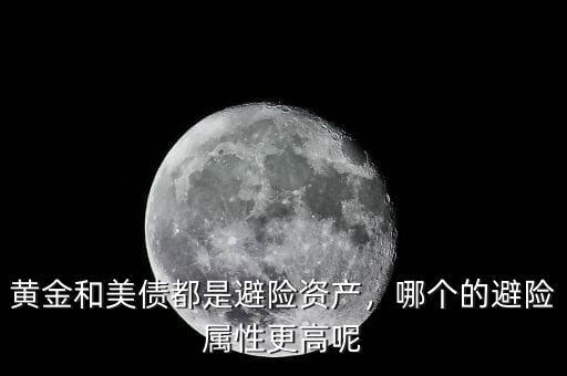黃金和美債都是避險資產，哪個的避險屬性更高呢