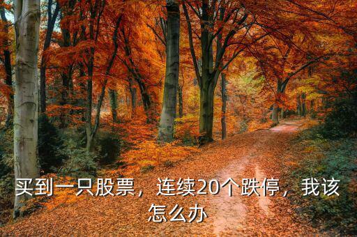連續跌停怎么辦,新股連續跌停賣不掉怎么辦