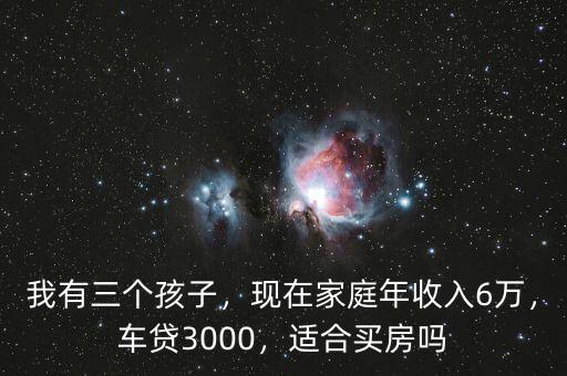 家庭年收入多少買車,現在家庭年收入6萬