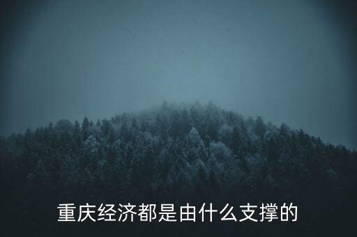 英國經濟靠什么支撐,重慶經濟都是由什么支撐的