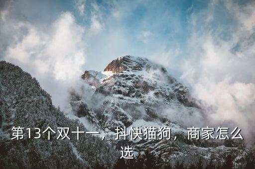 雙十一的貓狗大戰怎么看,雙十一貓狗大戰