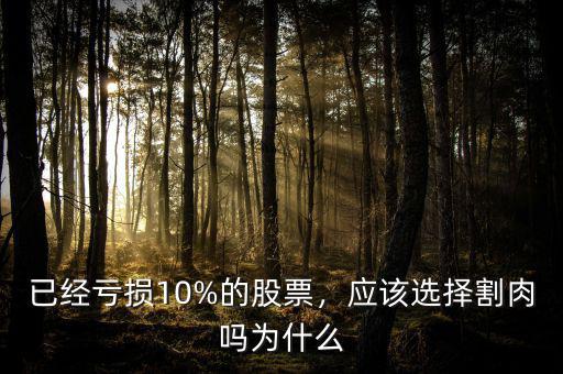 為什么股票不建議割肉,為什么現在不一樣了
