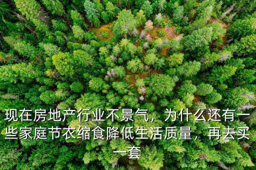 為什么房地產不景氣,現在房地產行業不景氣