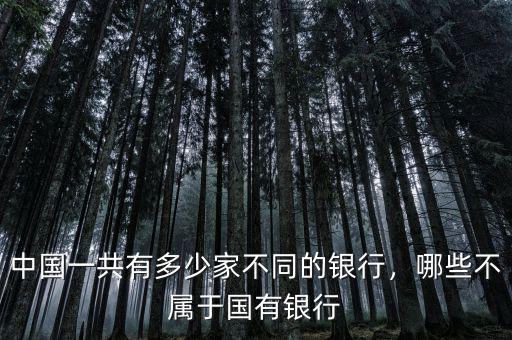 全國一個有多少個銀行啊,村鎮銀行是一般銀行嗎