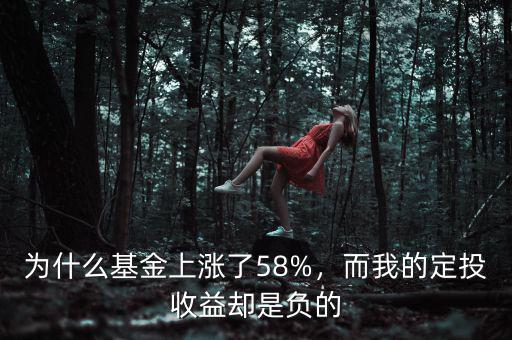 為什么基金上漲了58%，而我的定投收益卻是負的