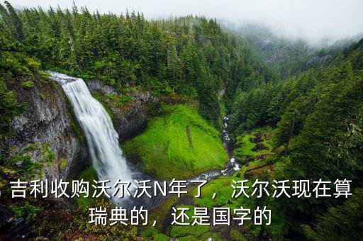 吉利收購沃爾沃N年了，沃爾沃現在算瑞典的，還是國字的