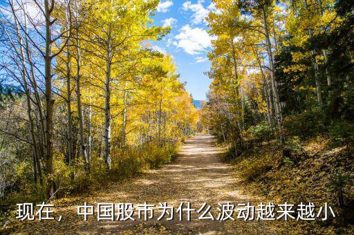 現在，中國股市為什么波動越來越小