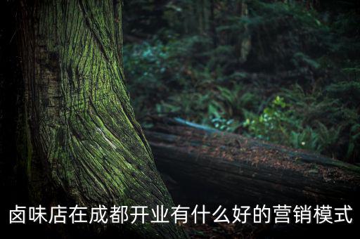 鹵味店在成都開業有什么好的營銷模式