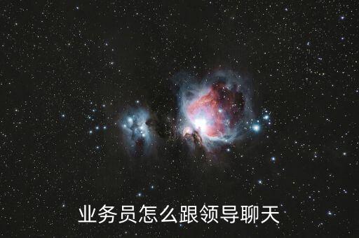 肉類業務員怎么談業務,業務員怎么跟領導聊天
