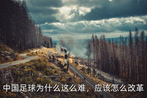 中國足球為什么這么難，應該怎么改革