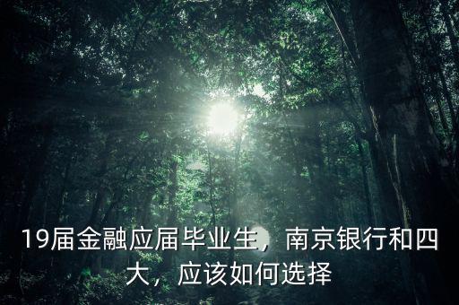 南京銀行工作發展怎么樣,南京銀行和四大
