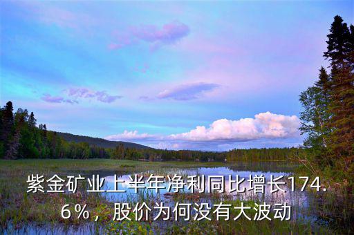 紫金礦業上半年凈利同比增長174.6％，股價為何沒有大波動