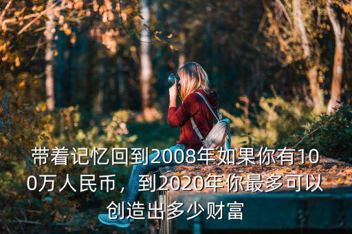 帶著記憶回到2008年如果你有100萬人民幣，到2020年你最多可以創造出多少財富