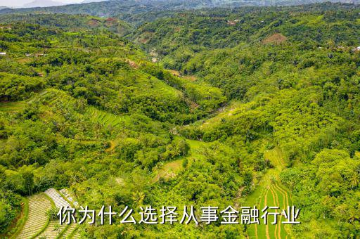 你為什么選擇金融行業,家境貧寒能否選擇金融專業