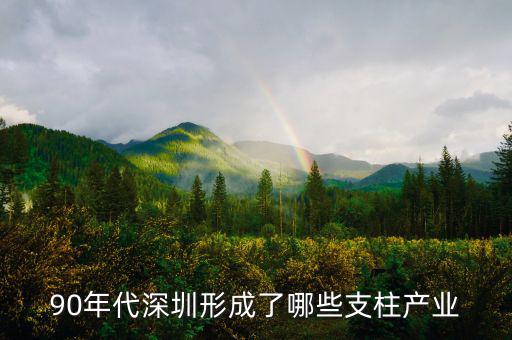 深圳的支柱產業是什么,廈門什么行業特別發達