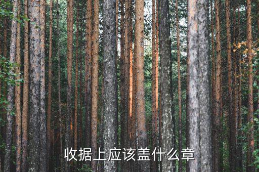 收據應蓋什么章，收據蓋什么章有規(guī)定嗎