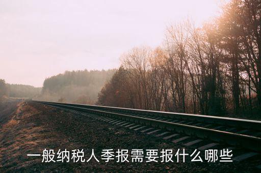 稅季報報的是什么，商業企業增值稅一般納稅人月報季報年報要報些什么