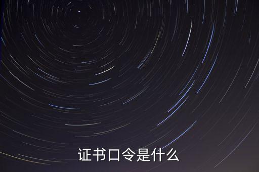 稅控盤證書口令什么情況下輸入，增值稅發票稅控開票軟件上的證書口令是指什么
