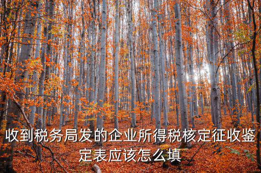 去稅務局核定征收填什么，核定征收企業報所得稅在去稅務局核定時需要拿什么資料