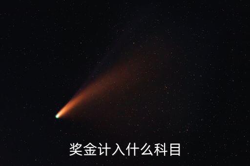 單位抽獎獎金什么入賬，獎金計入什么科目